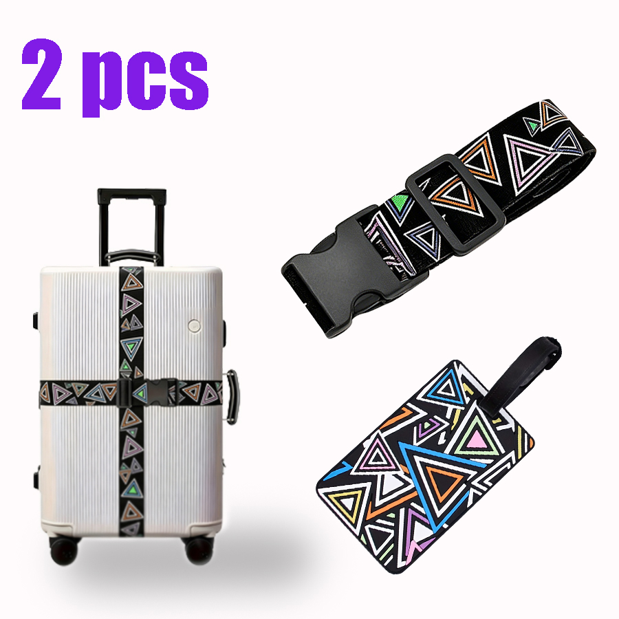 Set di 2 cinghie per bagagli c - Travel Luggage Set recensione e prezzo