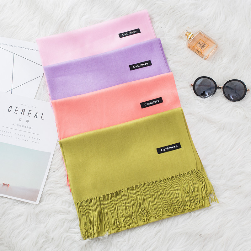 Moda tinta unita 2020 sciarpa  - Cashmere Scarf recensione e prezzo